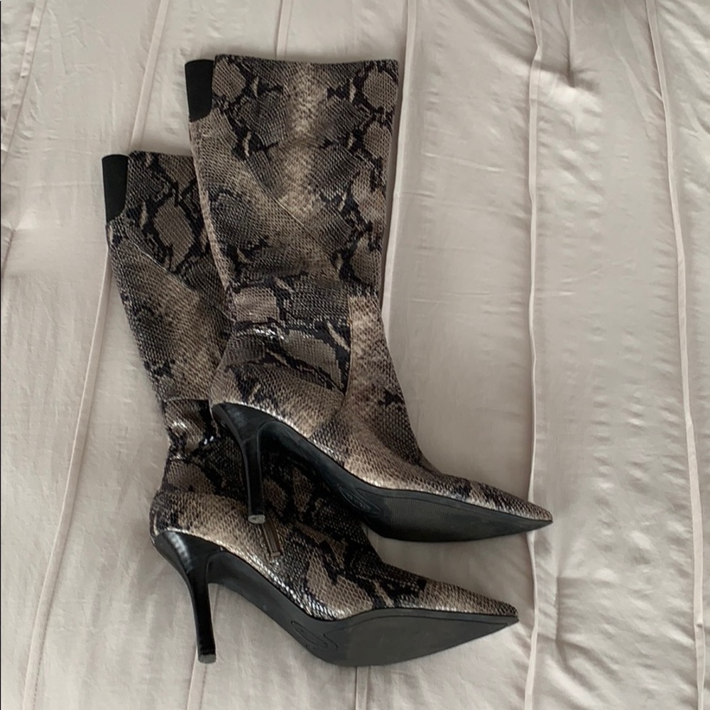 Snakeskin Boots